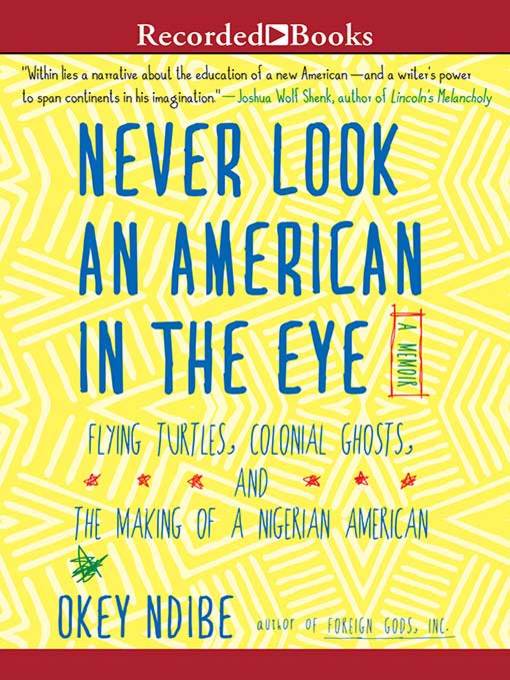 Title details for Never Look an American in the Eye by Okey Ndibe - Available